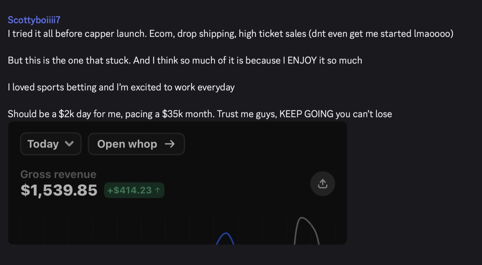Screenshot of Scottyboiiii7's results